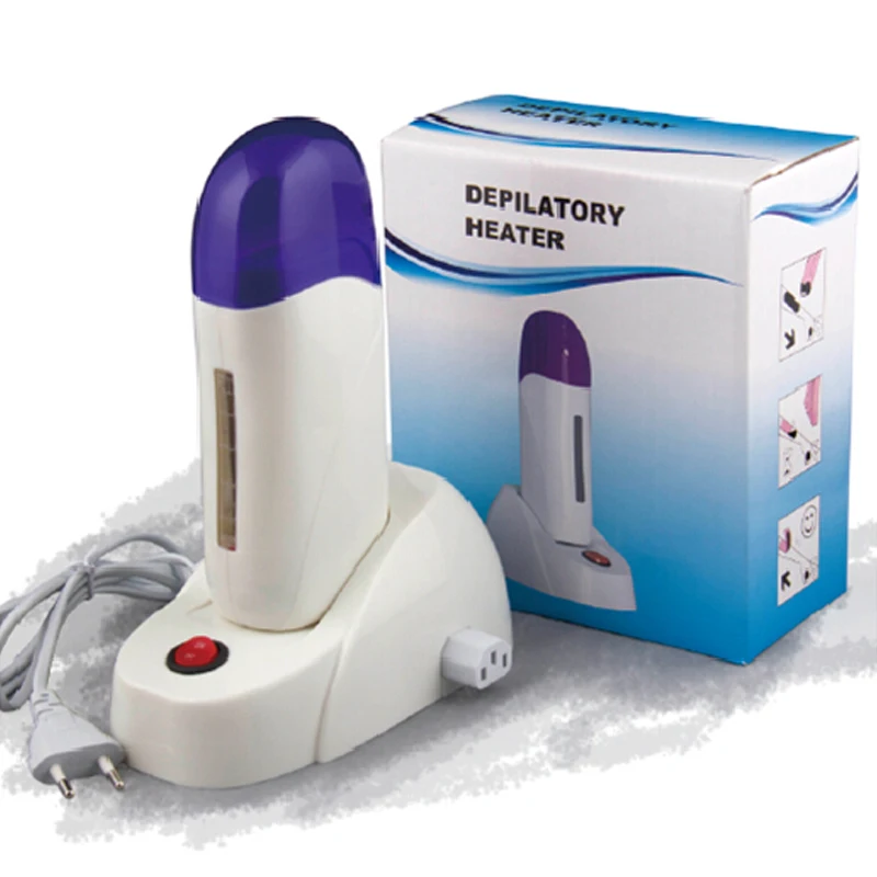 

Single Depilatory Heater Roll On Wax Warmer Refillable Wax Cartridge Wax-melt Machine with Base Skin Care Tool Hair Removal