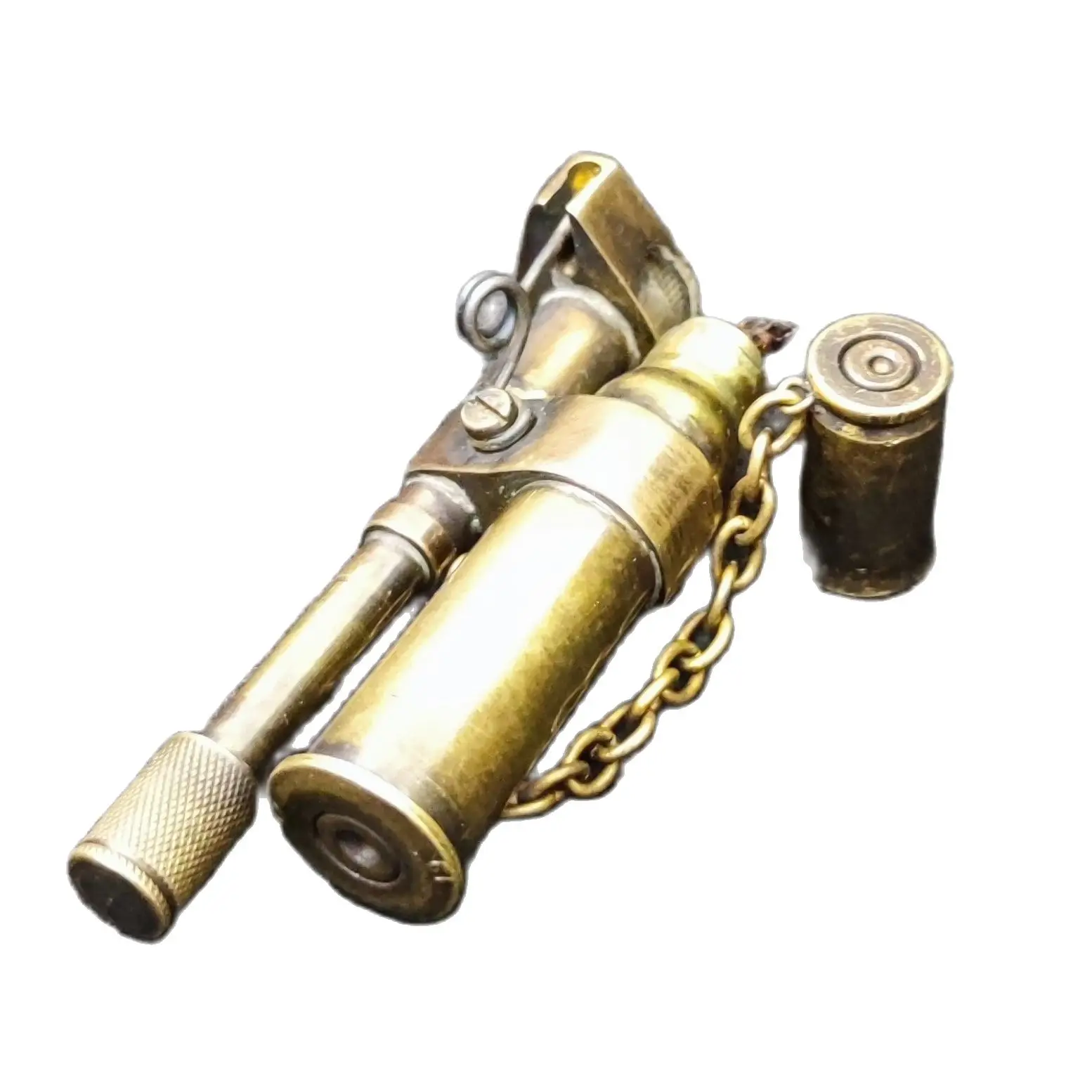 

Retro Nostalgic Handmade Gasoline Lighter Cartridge Tank Unique Design Gift