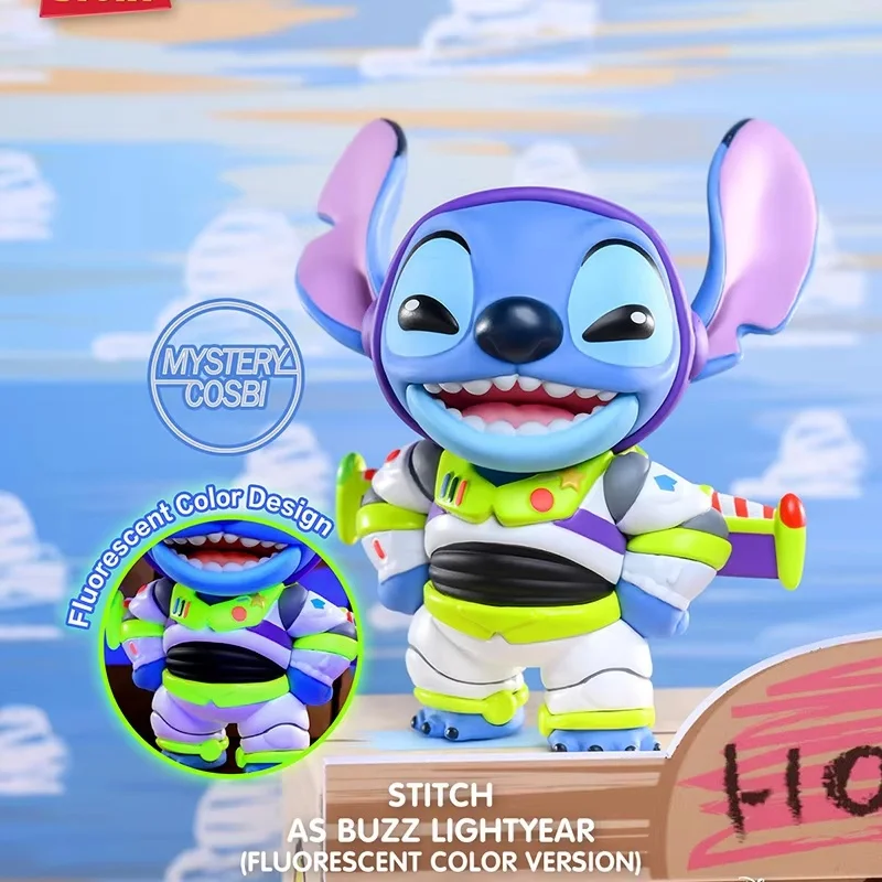Hot Toys Stitch and  Toy Story Cosbi Collection Blind Box Mini Figure PVC Collectible Mystery Toy Gift For Fans - 3