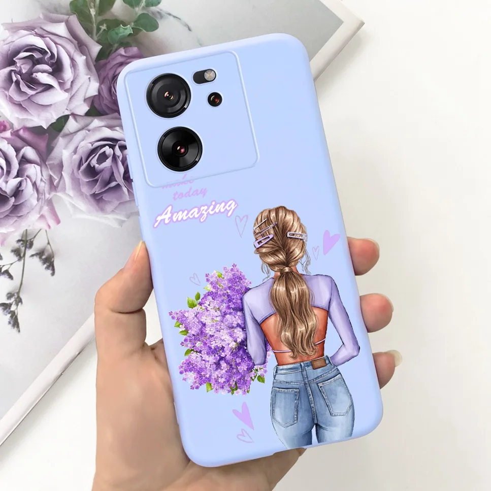 For Xiaomi 13T Case 13 T Pro 5G Candy Paint Soft Silicone Shockproof Phone Cases For Xiaomi 13T Mi13T Pro Bumper Cover Capa