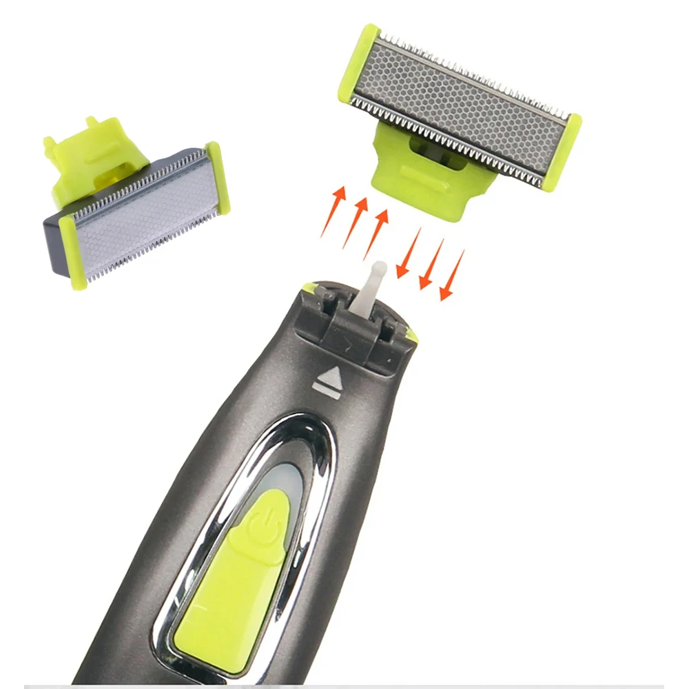 Razor Blade Replacement MLG Electric Shaver USB Rechargeable Waterproof Washable Hair Beard Razor Body Trimmer Men Shaving Machine