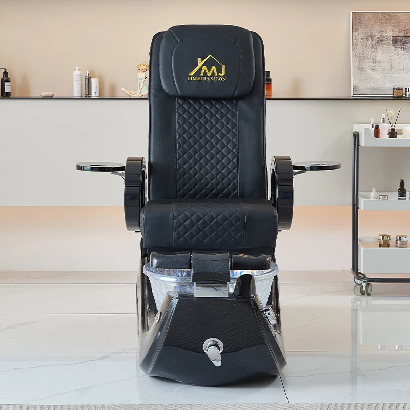 Factory custom luxury spa massage chair for nail salon pedicure chairs