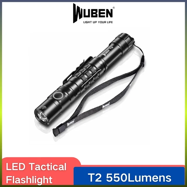 WUBEN E12R Rechargeable Flashlight 1200Lumens Utilized P9 LED With 3100mAh  Battery Power Bank Troch Led Light EDC Flashlight - AliExpress