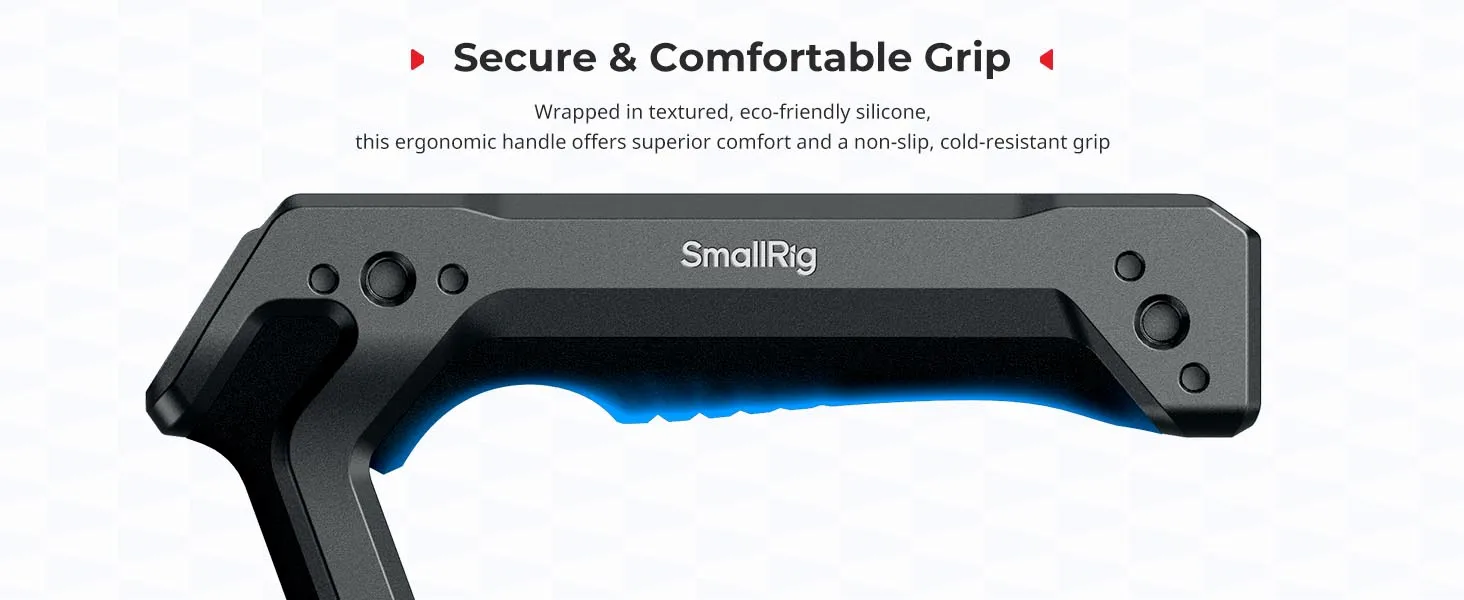 SmallRig HawkLock H21 Schnellspanner mit oberer Griff, Schnellspanner, NATO-Schienenlast 15 kg, für Sony für Canon-Kamerakäfige 5632 – Detail 3