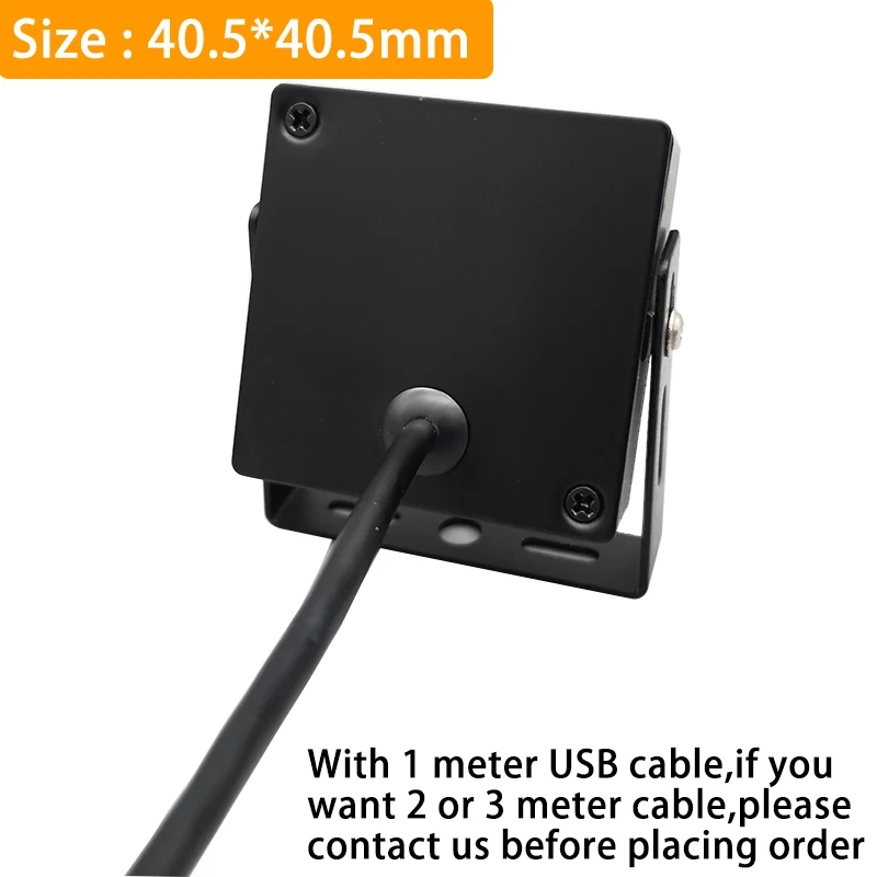 4K USB  ī޶, 12MP CMOS IMX577 , 6mm  , ػ ְ, 40.5x40.5mm ݼ ̽