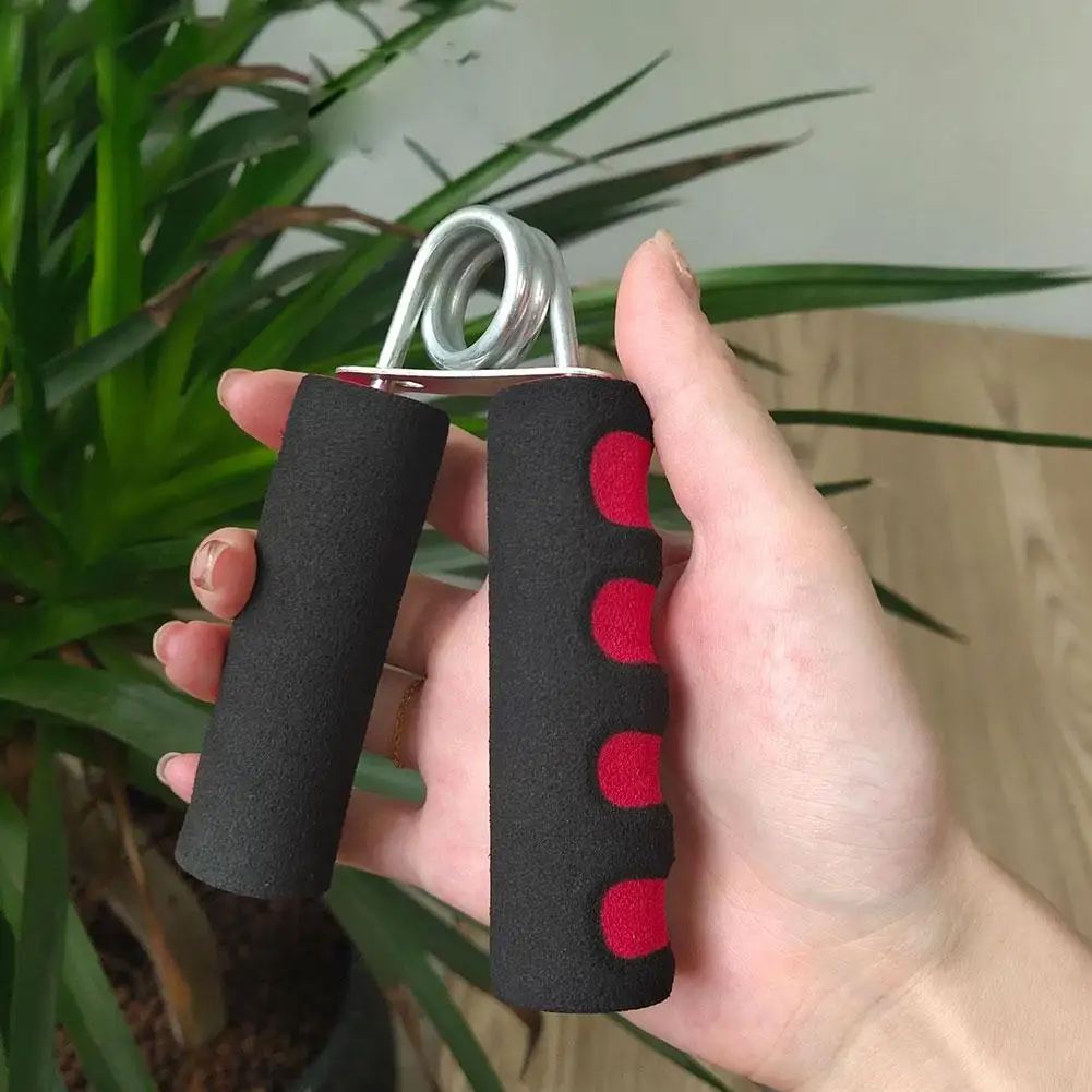 Hand Strengthener Forearm Exerciser Hand Grip Strengthener Hand Grip Trainer Spring Hand Grip Finger Strength Sponge Finger Trainer Tools Hand Forearm Exerciser Power Training Strengthener Expander Ca A1S8