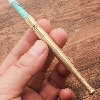 Filtri per sigarette portasigarette a tre usi medio e Fine in rame puro portasigarette con filtro per carrello di riciclaggio retrò