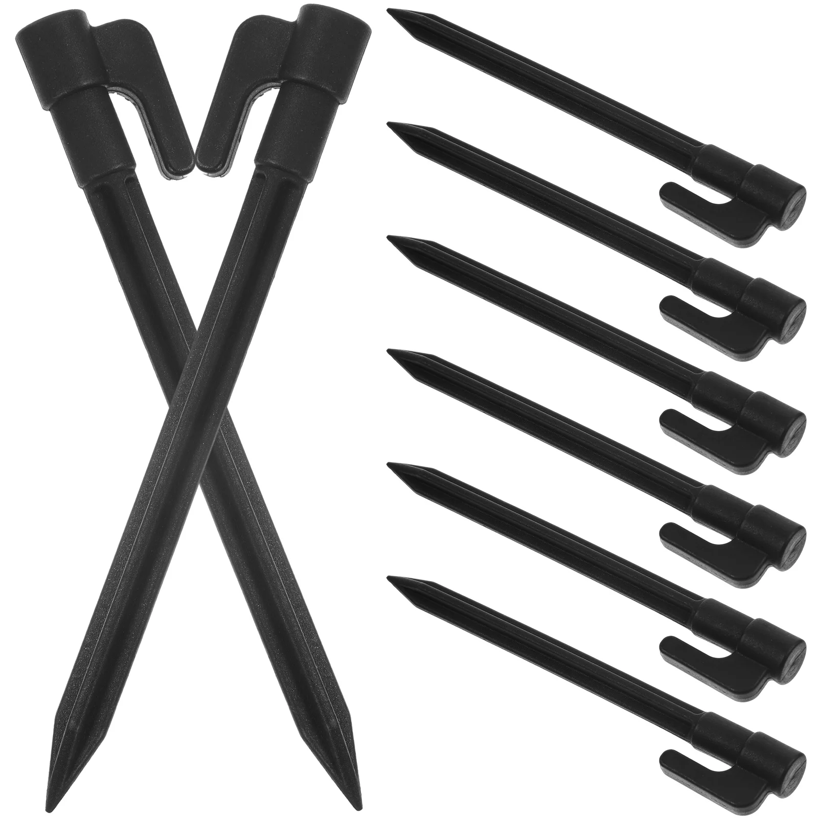 

30pcs Yard Stakes Outdoor Tent Stakes Tent Ground Garden Stakes Replacement