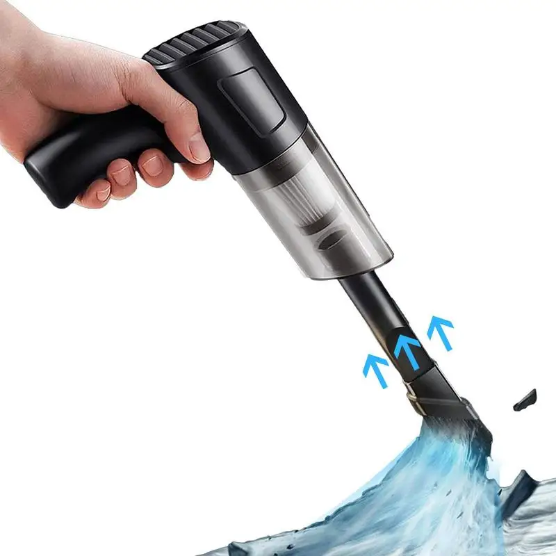 

Portable Car Vacuum 10000pa Powerful Suction Car Hand Held Vacuum Cleaner Cordless Rechargeable Vacuum With Washable Filters For