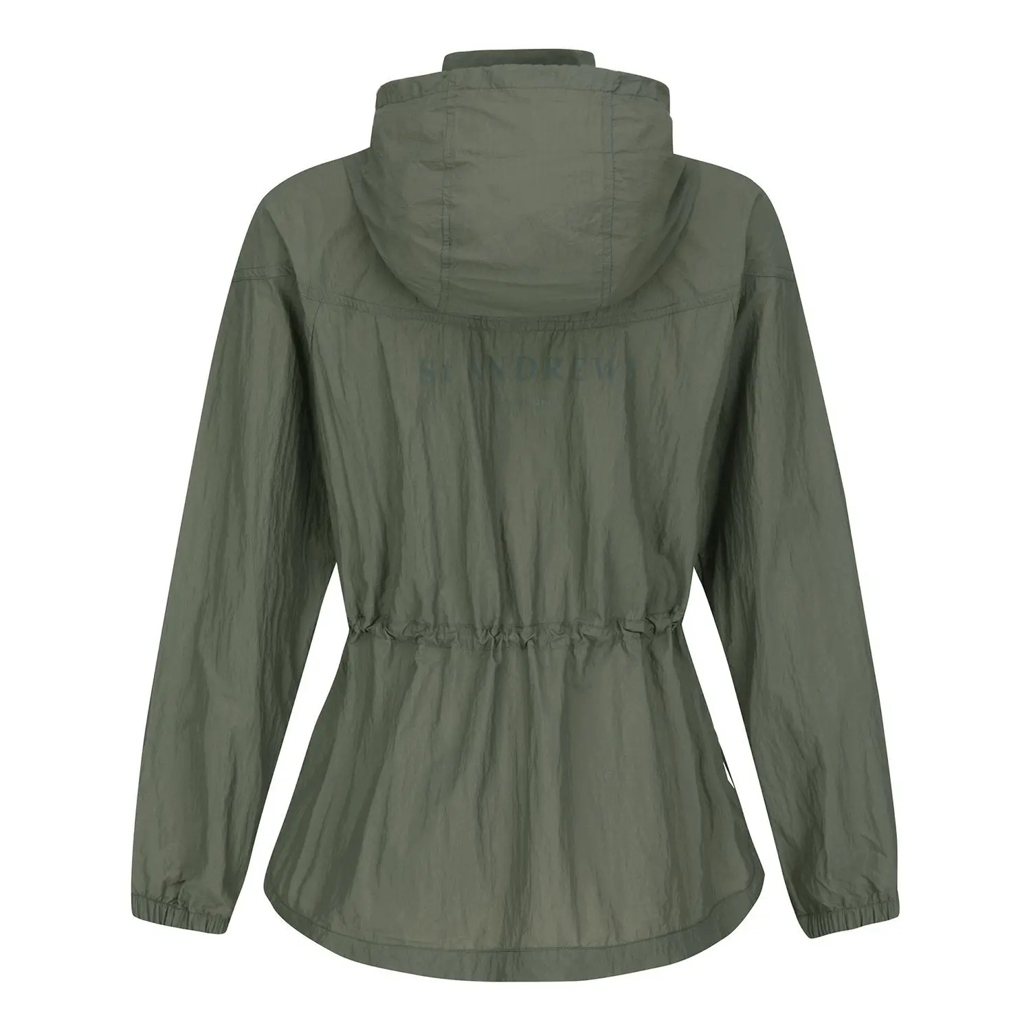 ST ANDREWS 2024 Autumn New Women's Golf Clothing Outdoor Sunscreen Windproof Waist Hooded Long Sleeve Jacket 2