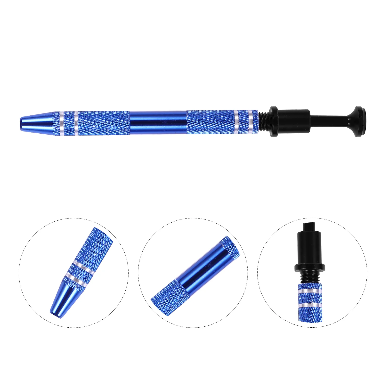 

2 Pcs Tweezers For Jewelry Making Holder Diamond Pick Up Aluminum Alloy 4 Prong Earring Rings Making Tool Earrings