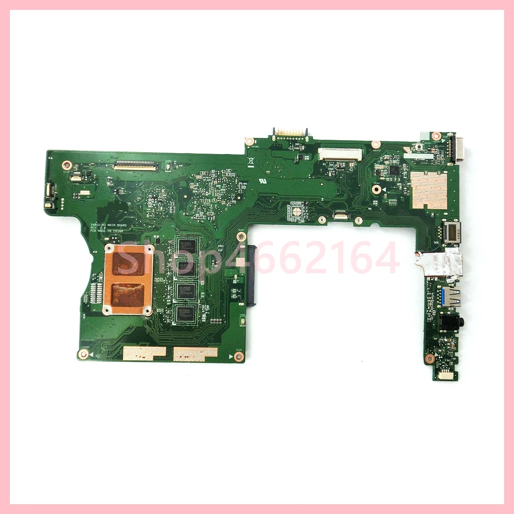 com E11200 E2-1800 Cpu 2gb Ram Mainboard para Asus X401 X401u X301u X501 X501u Laptop Motherboard 100 Testado ok Usado X401u-m3 - Imagem 6