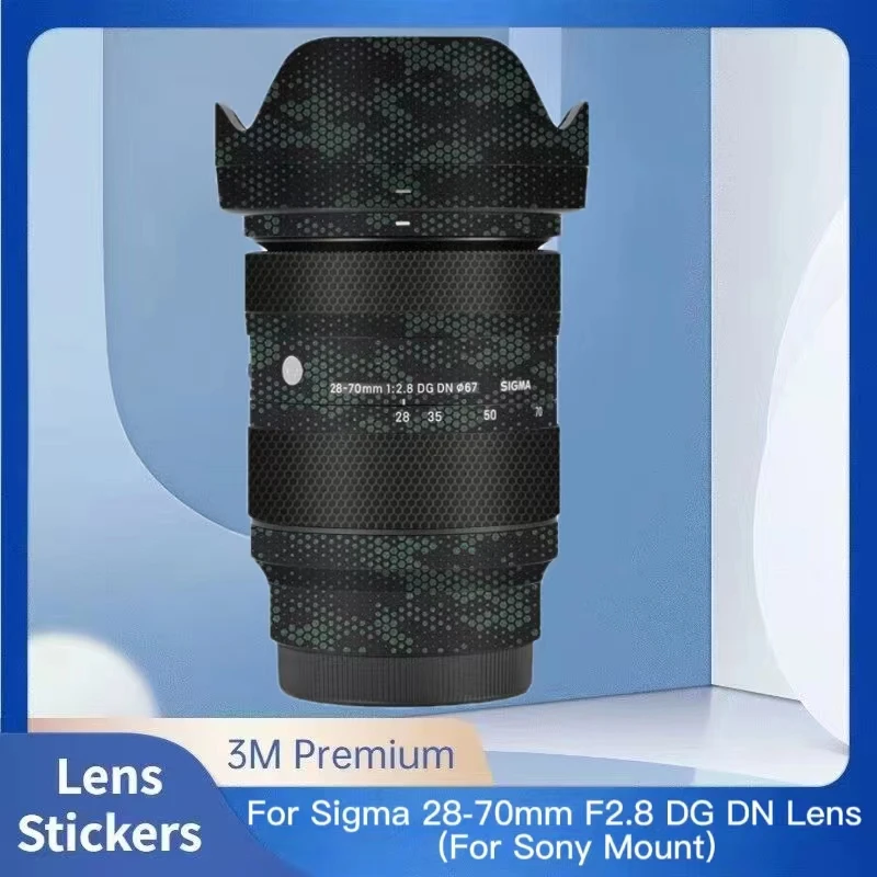 

Для Sigma 28-70 мм F2.8 DG DN для Sony Mount Camera наклейка на рассеиватель Coat Wrap защитная пленка защитная наклейка Skin 28-70 F2.8