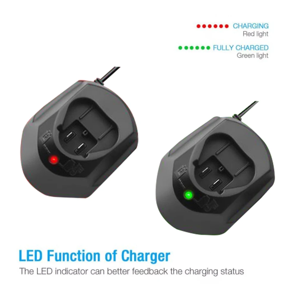GAL1110CV Li-ion Battery Charger for Bosch 10.8V 12V BAT411 BAT412 TSR1080 GSR10.8 GSA10.8V GWI10.8V TSR120 GAL1210CV GAL1130CV