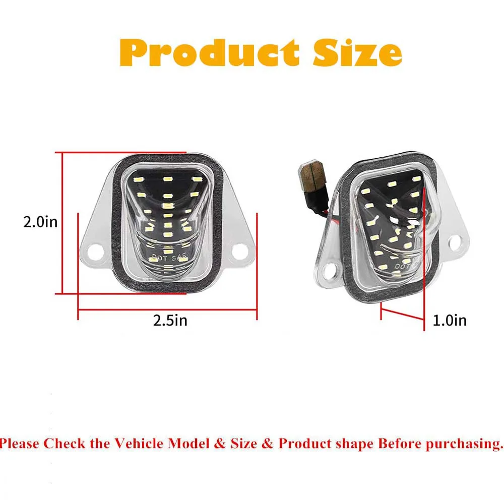 LED ���̼��� ��ȣ�� ����, ������ ���� 1500/2500 Ÿȣ 2007-2014, GMC ����, ĳ���� �����÷��̵��, 2 ��