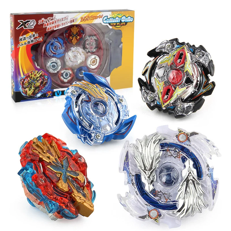 

Gyro Competitive Battle Disk 4-in-1 Combination Handle Launcher Gyro XD168-1 Beyblade Set Bayblades Beybattle Toys For Children