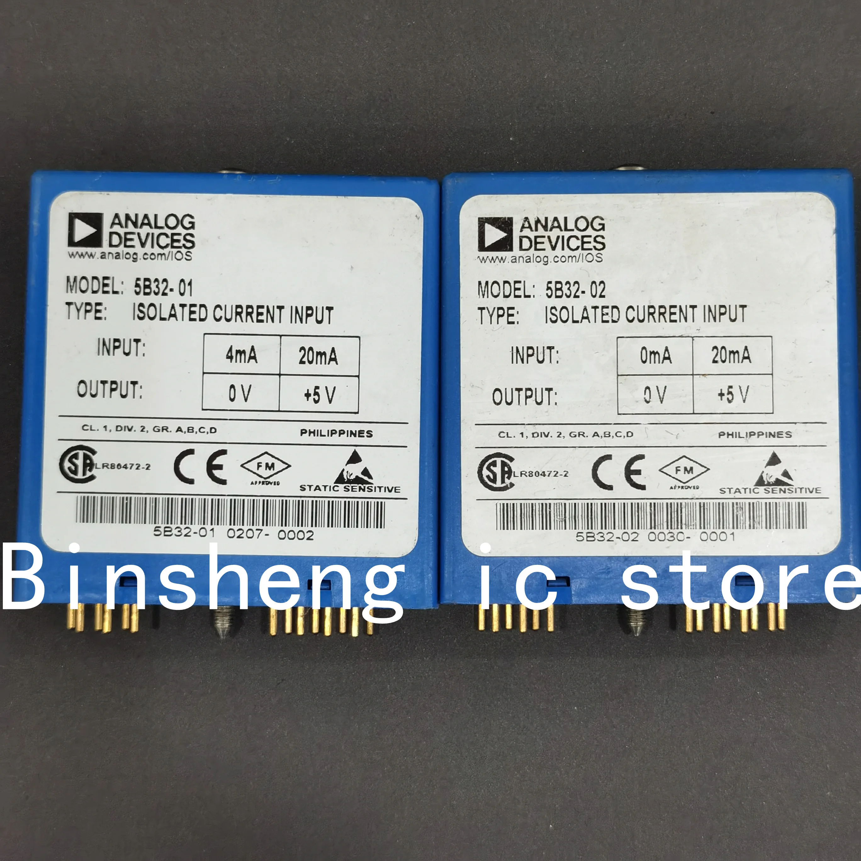 

5B32-01 5B32-02 Power supply module