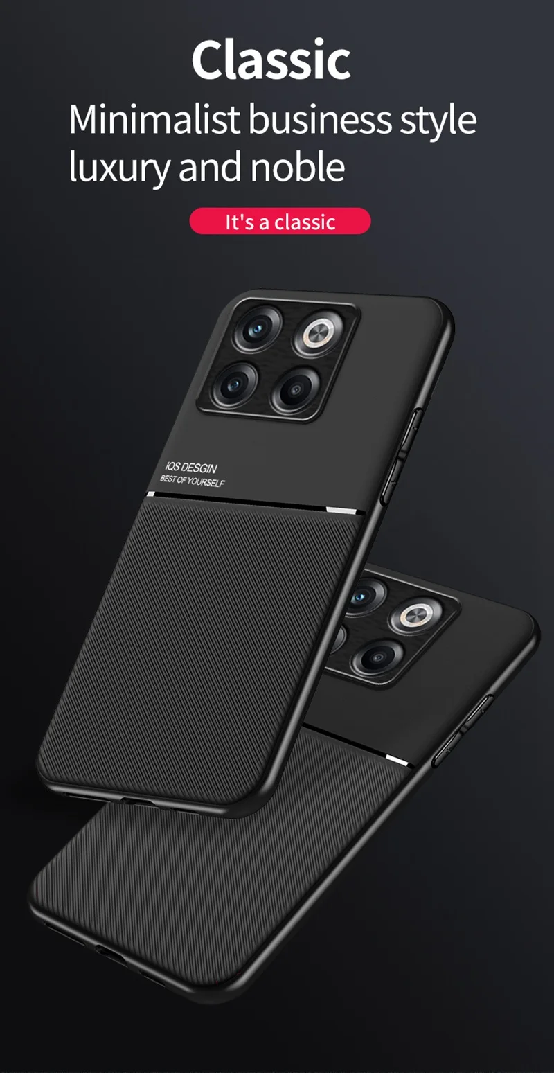 Luxuriöse, matte Telefonhülle für OnePlus Ace Pro 10T, Silikonhülle, PU-Leder, vollständiger Schutz, Hülle für OnePlus 9 Pro 9RT 5G_voghion.com