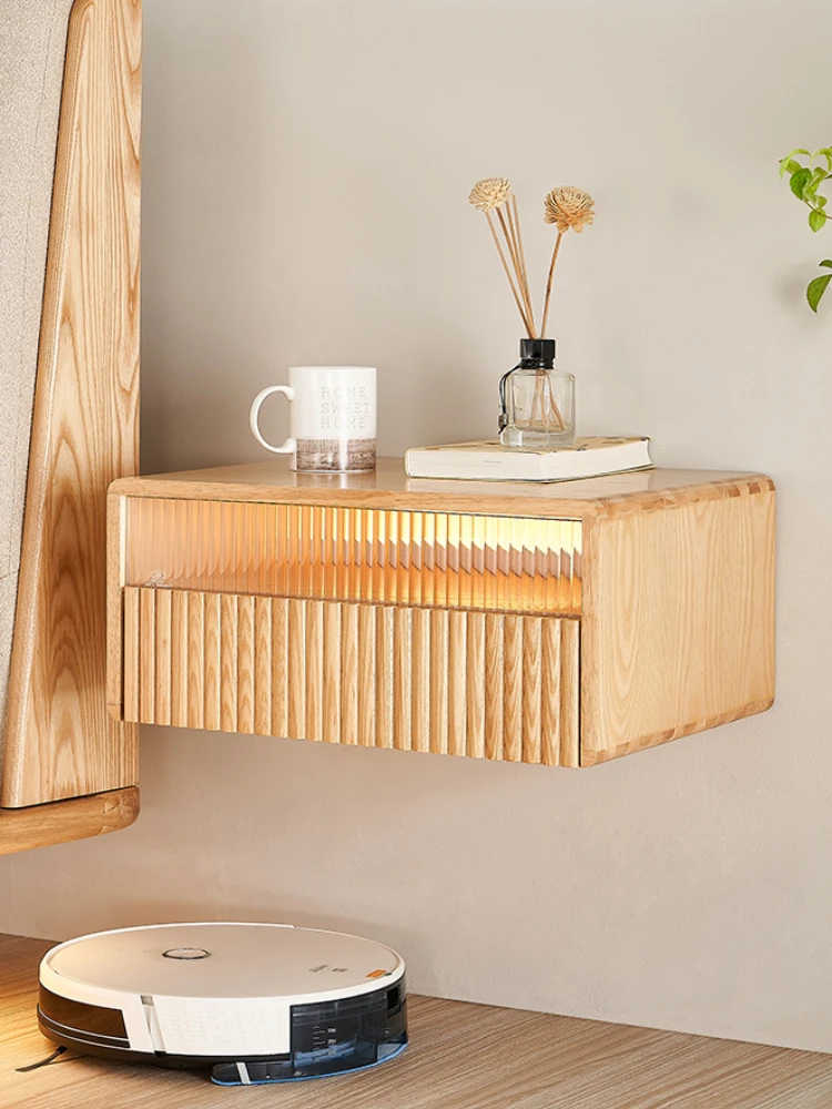  كومودينو خشبى معلق مودرن