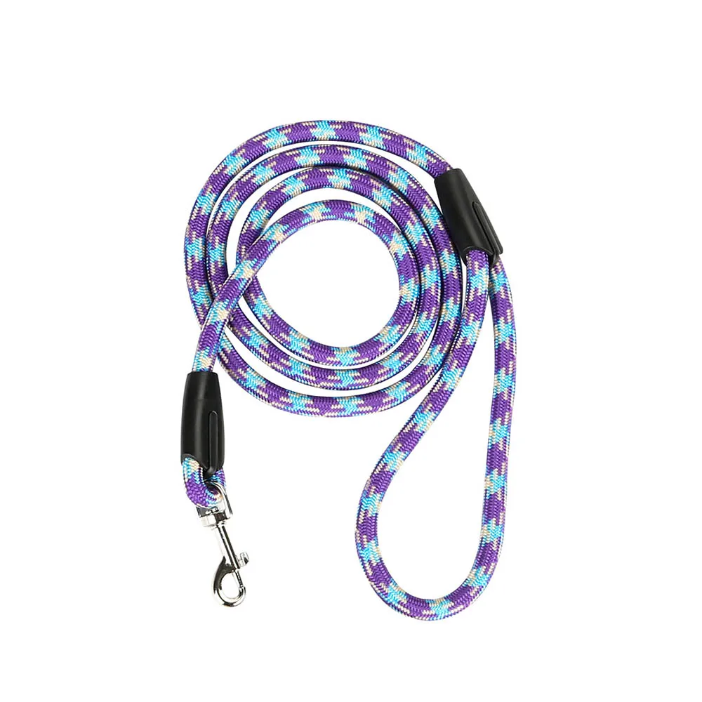 1.2m Long Dog Leash Pet Nylon Traction Rope Walking Running Training for Small Medium Dogs Durable Non Slip Strap Pet Supplies 