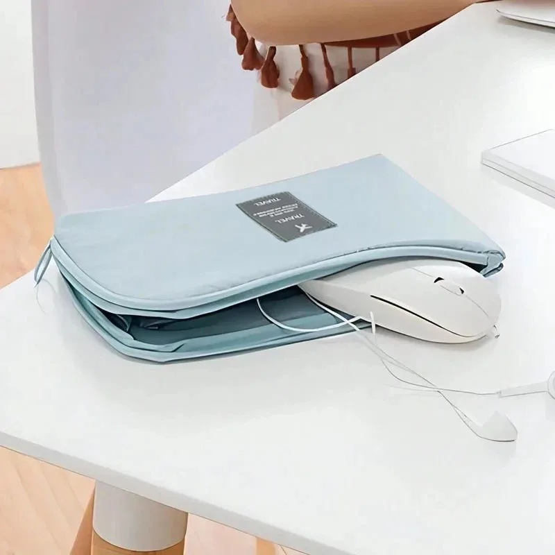 Storage Bags Electronic Organizer Mobile Digital Devices USB Line Data Cable Storage Pouch Portable Travel Cable Organizer Bag - 5