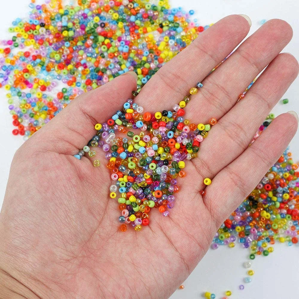 200-1000pcs 2/3/4mm Charm Czech Glass Seed Beads Round Spacer