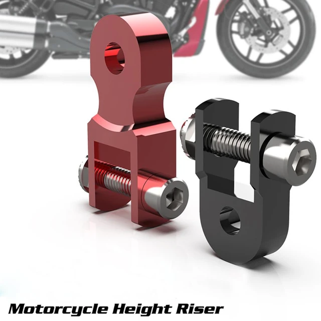 1Pc Motorcycle Shock Absorber Height Extension Extender Tool Riser Aluminum  alloy Motorbike Dirt Bike Shock Absorber - AliExpress