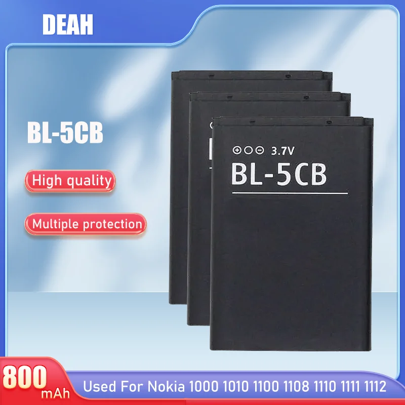 High quality 3 7v 800mah bl5cb bl 5cb bl 5cb replacement lithium phone