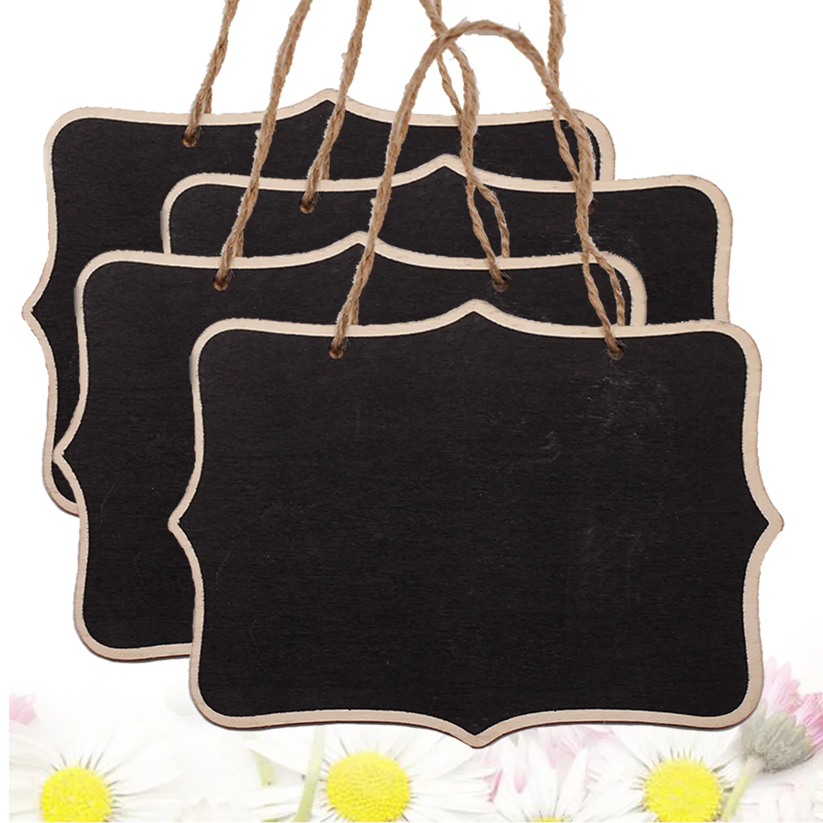 Hanging Chalkboard Home Decoration Mini Blackboard Chalkboards Wedding Wooden