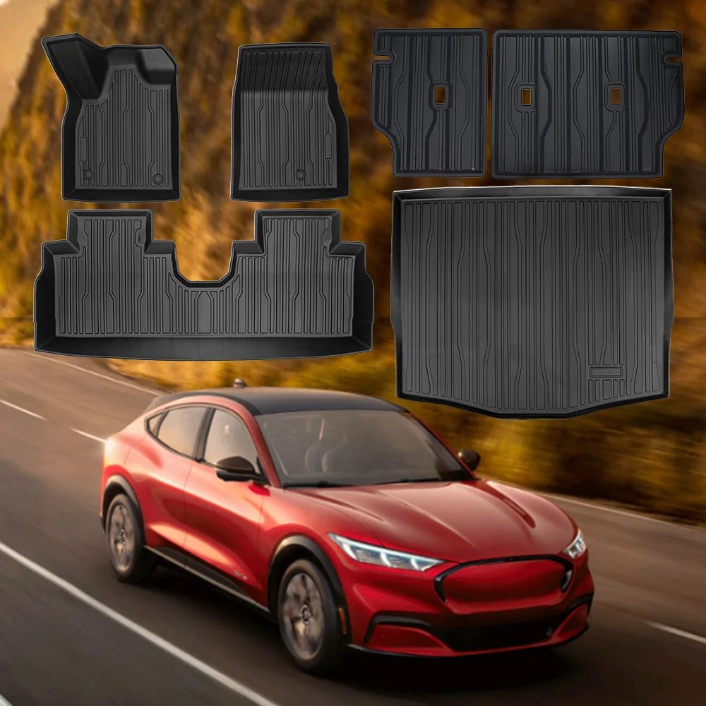 Floor Mat Accessories Interior for Ford Mustang Mach E Car Mats