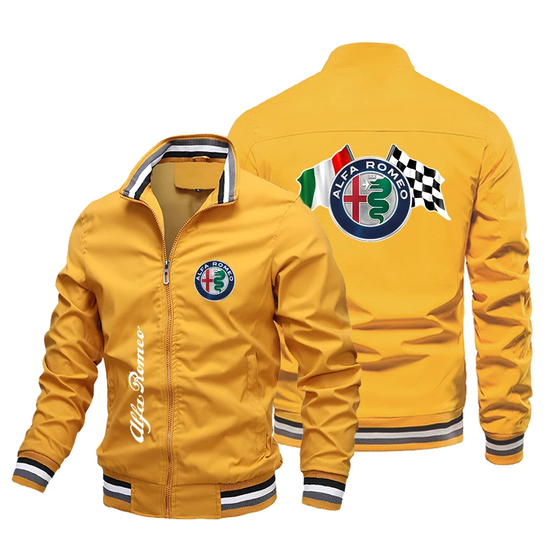 Alpha Car men's pilot jacket, classic jacket, thin jacket, baseball jacket, sports jacket, motorcycle and bicycle set