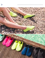 Chaussettes aquatiques de plage pour hommes, femmes et enfants, sports aquatiques de natation, rencontre pieds nus, salle de sport, yoga, fitness, danse, natation, surf, plongée en apnée, chaussures 4