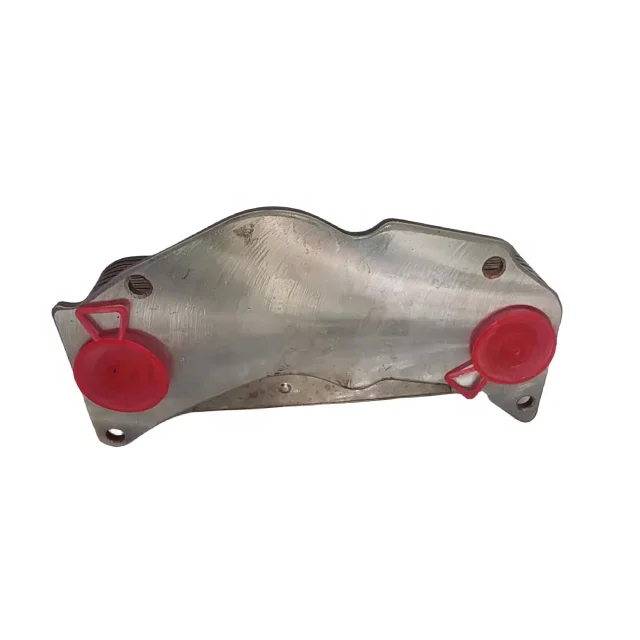 Weichai Wd615 D10 Sinotruk Howo Shacman Truck Motor Koelsysteem Roestvrij Staal Olie Koeler Kern 61500010334 Vg1500010335