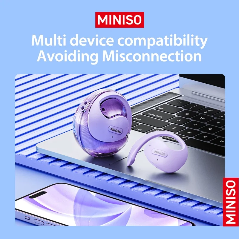 MINISO X15 pro Bluetooth 5.4 イヤホン Erazer X15 スポーツ