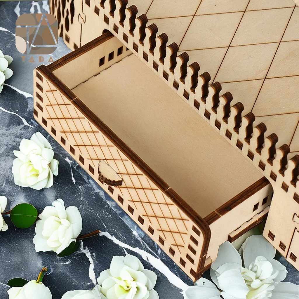 Tada 3D Large Wind Turbines DIY Wooden Puzzle Building Block Assembly Model Toys Creative Game For Children Kids Birthday Gift 3