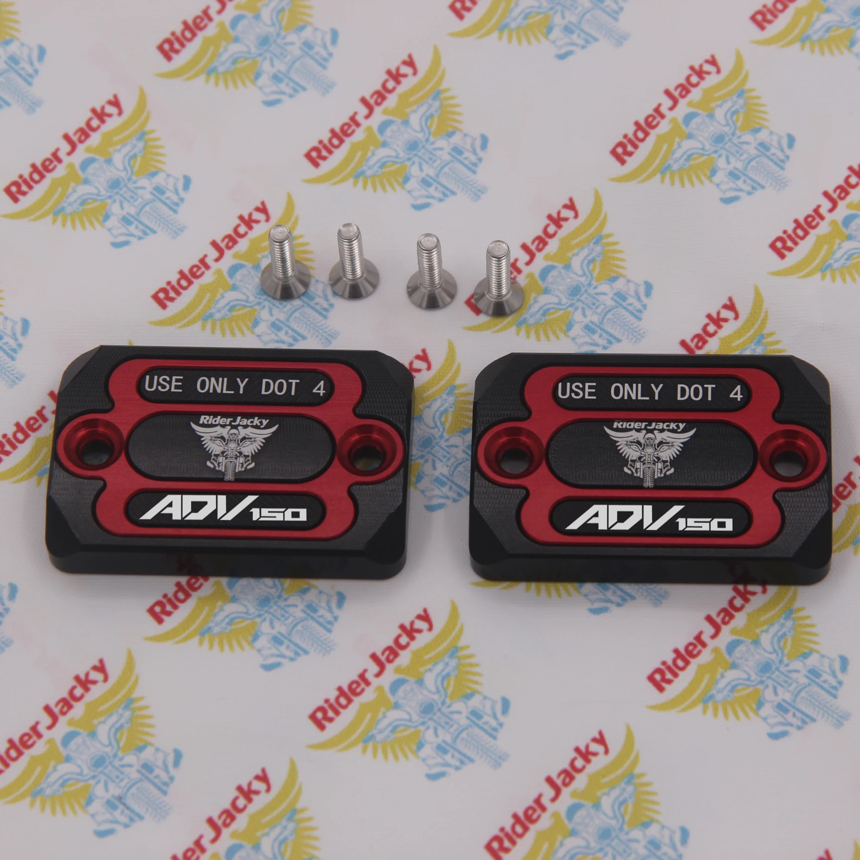 

Ридержакки®Для HONDA ADV150 2019-2023 Крышка Резервуара тормозной муфты для мотоцикла CNC алюминий ADV 150 аксессуары