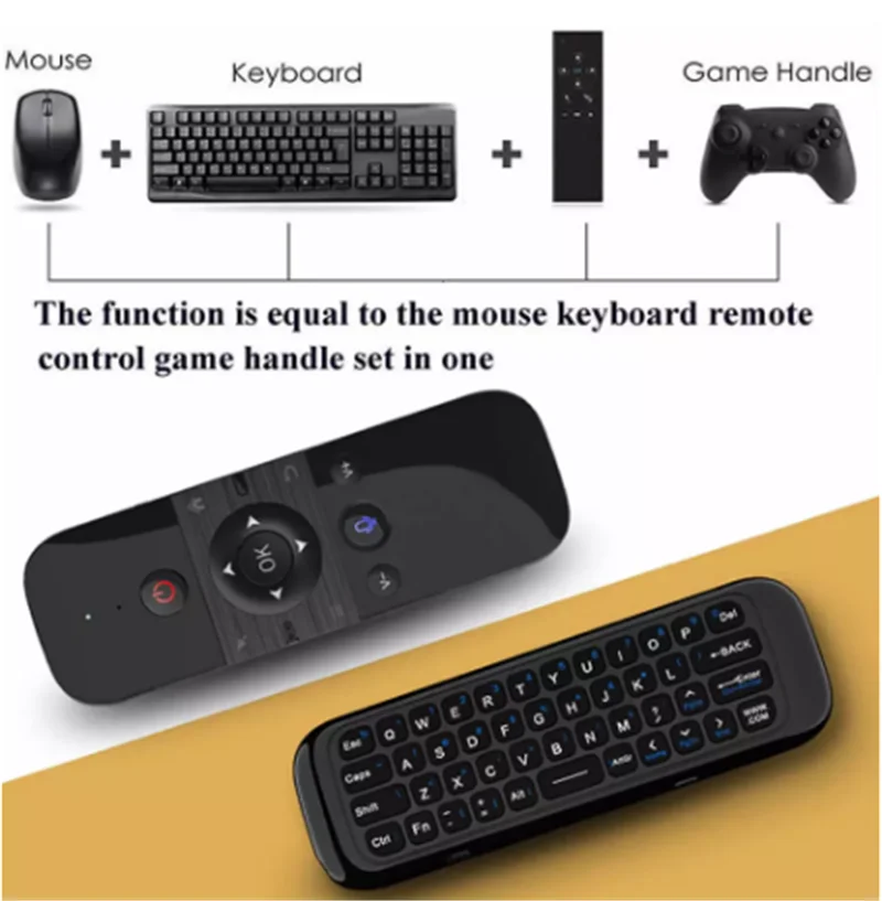 Bluetooth Universele Afstandsbediening, MX3 Afstandsbediening, Computeraccessoires & Randapparatuur MX3 2.4G Draadloze Air Fly Muis Motion Sensing Infrarood Afstandsbediening voor TV PC