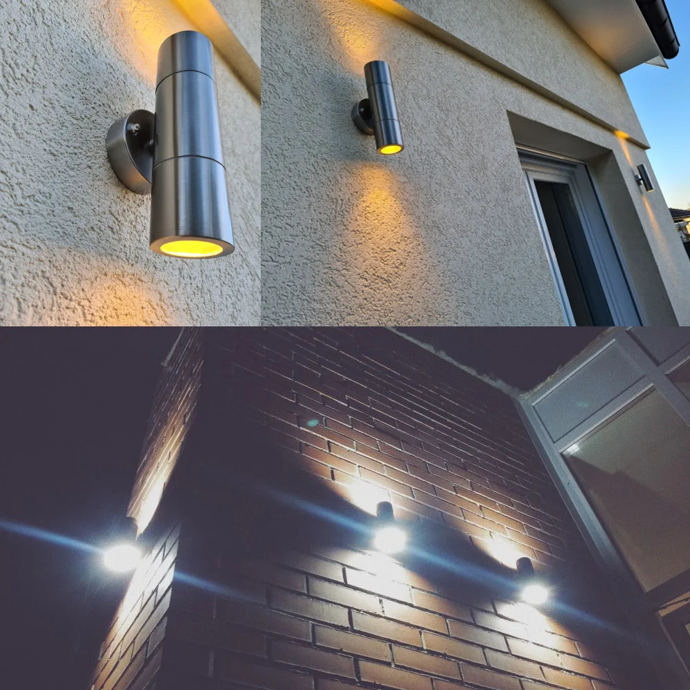 Aluminum IP65 Up Down Bracket Sconce Outdoor Wall Lamp LED Wall Light -  China LED Wall Light, LED Wall Lamp