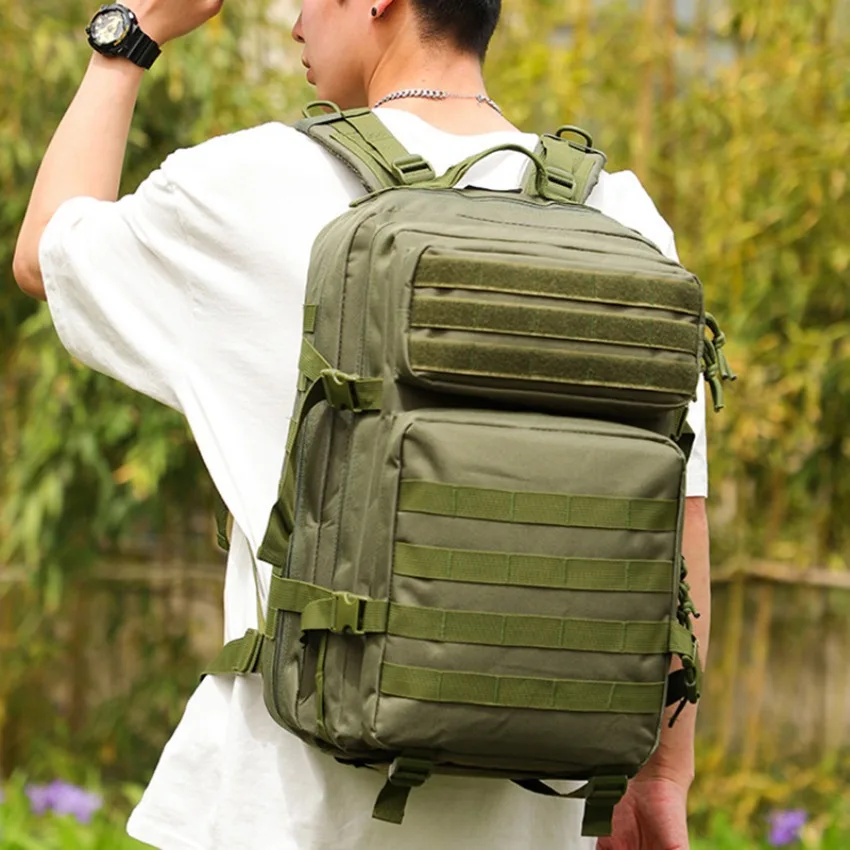 Mochila táctica para hombre impermeable senderismo Camping caza mochila