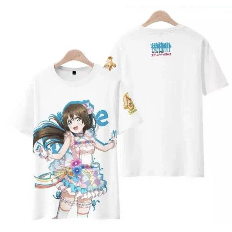 Animate live love! Nijigasaki High School Idol Club 3d Men's Shirt T-Shirts T-Shirts T-Shirts T-Shirts