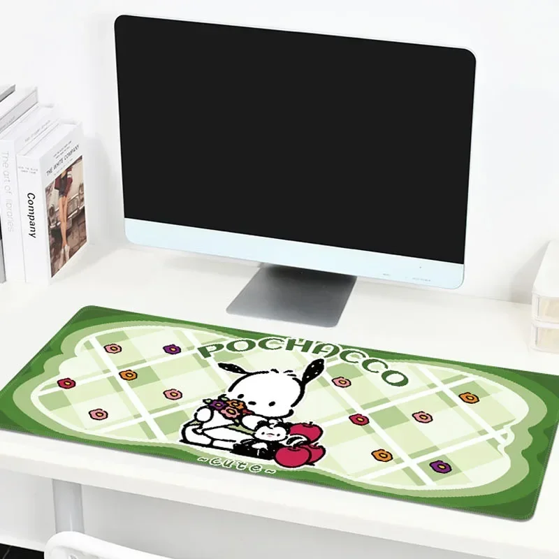 Grande Kawaii Gamer Mousepad Mouse Pad Mat Bonito Xxl Tapete do Rato Teclado Mesa pc Computador - Imagem 6