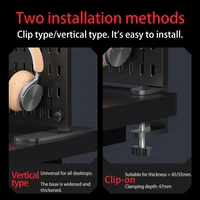Desktop Standing Pegboard For Home And Office Use. Freely Combinable Accessories For Organizing Stationery. 2