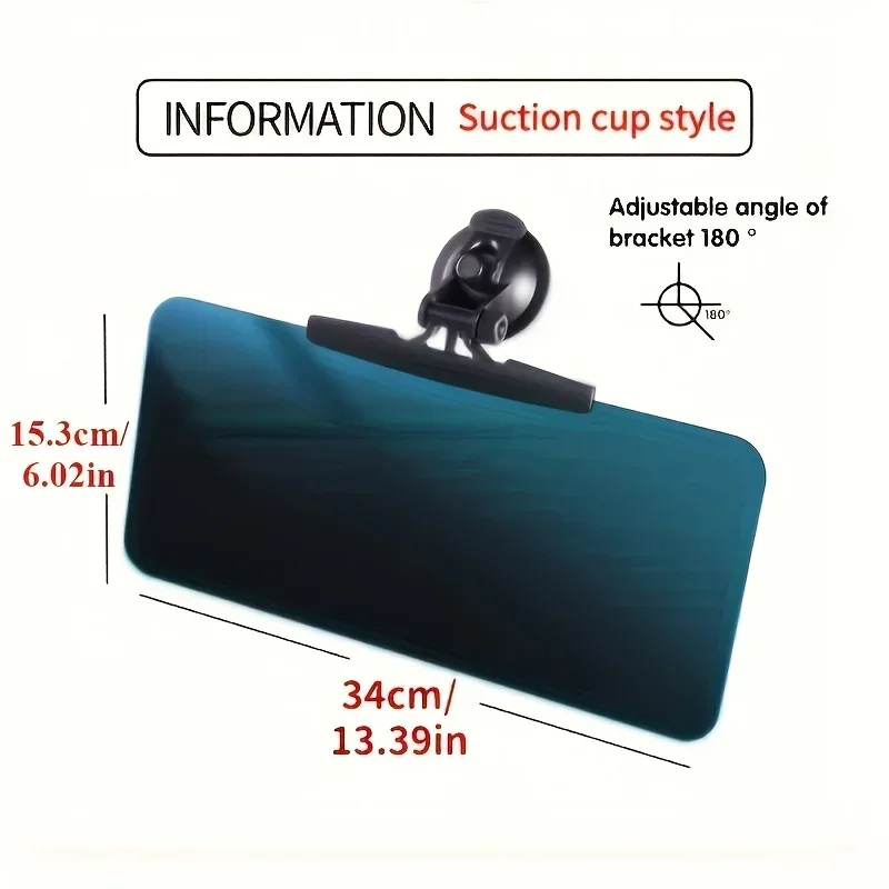 General Motors sun visor expansion, polarized anti reflective material, all season UV protection 5