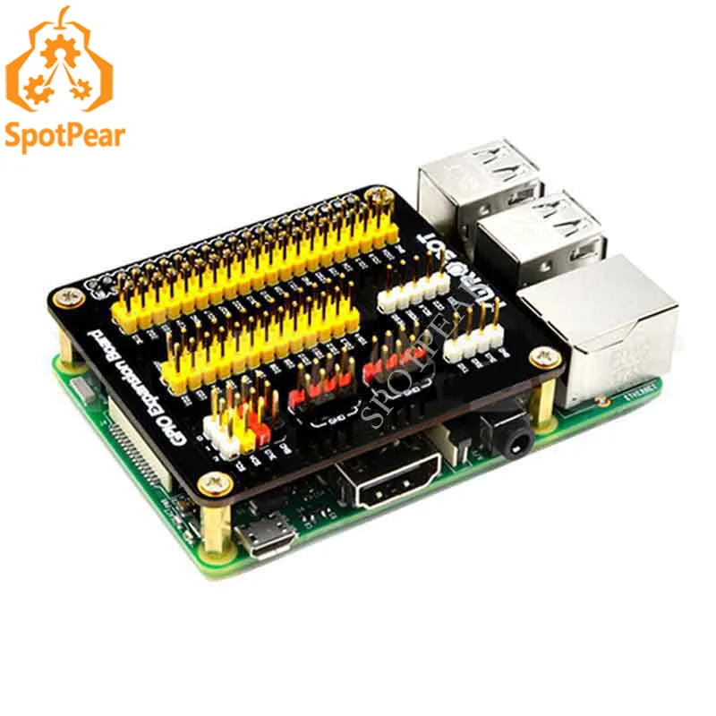 

Raspberry Pi 4 Model B GPIO Expansion Board io Board for 2B/3B+/4B