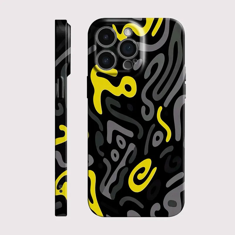 Abstract Graffiti Pattern Hard PC Back Cover Phone Case