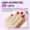 FZANEST Base et Top Coat Ongle uv Gel Nail Polish Pretty Nails High Shine Top Coat Manucure Long Lasting Uñas 2