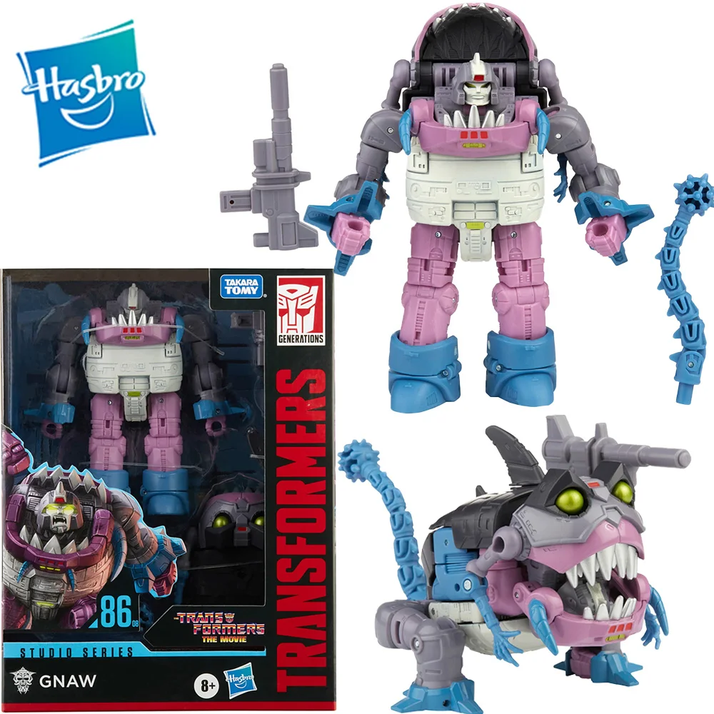 Original Hsabro Transformers Studio Series 86-08 Deluxe Class Rosicchiare 115Mm Anime Action Figure Collection Model Toys Gift
