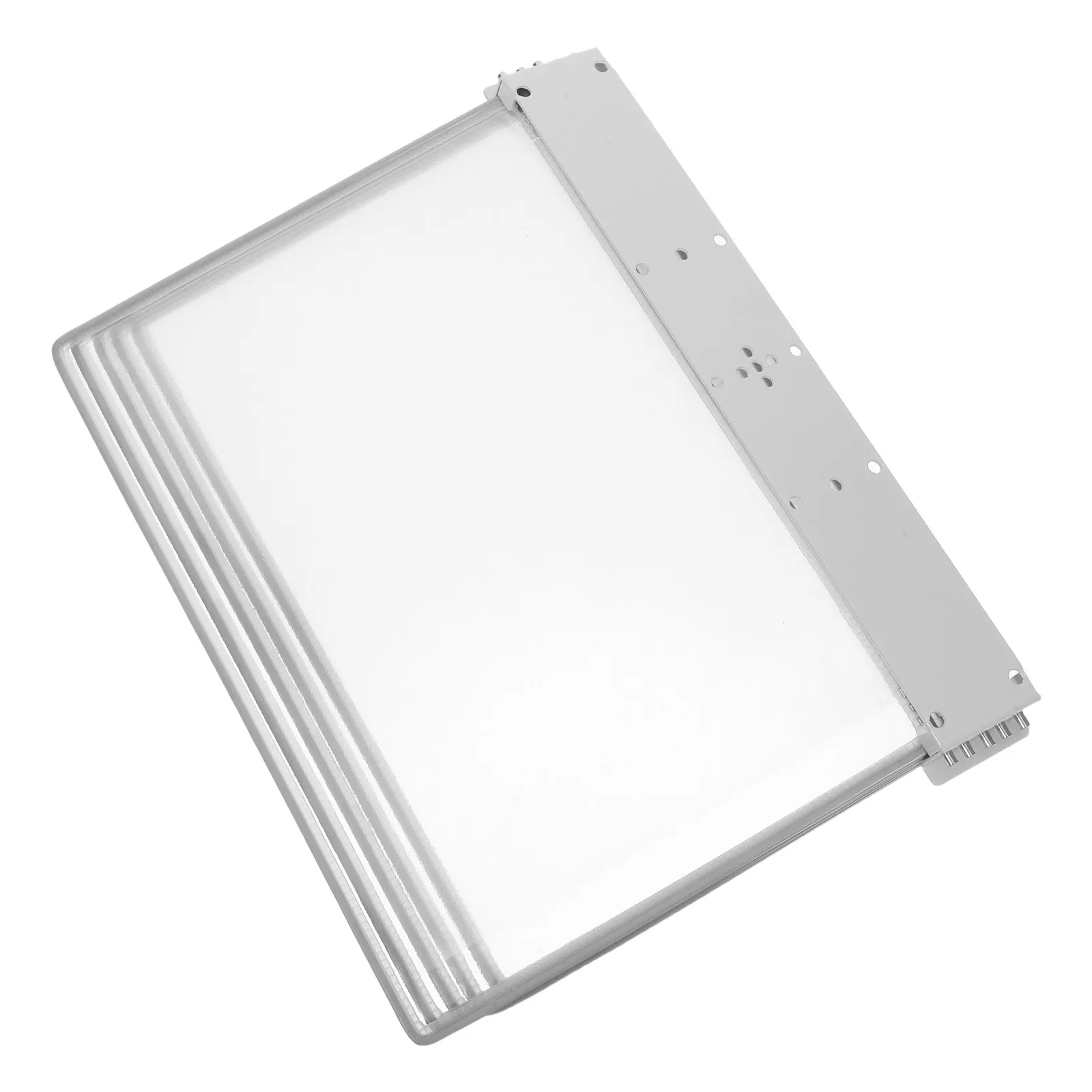 벽걸이형 A4 파일 정리함 사무실 교실 공공장소용 벽걸이 파일 홀더 공간 절약형 현대식 문서 디스플레이 랙