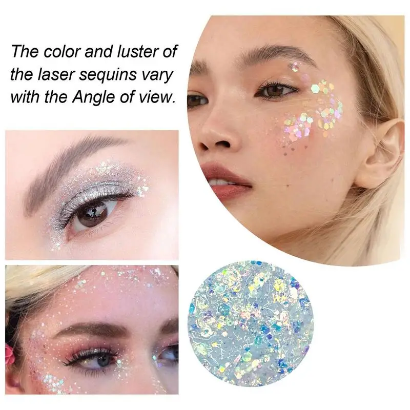 Makeup Glitter Glue Waterproof Quick-drying Glitter Glue Makeup  Long-lasting Eye Body Sequin Base Glue For Nightclub Makeup - AliExpress