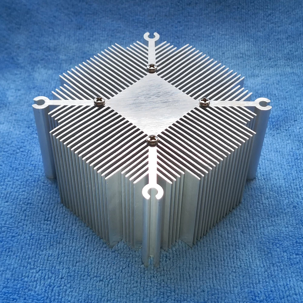 Square 89x89x50mm Aluminium Heat Sink for 20W 30W 50W High Power LED Spot Light Panel Bulb Lamp COB